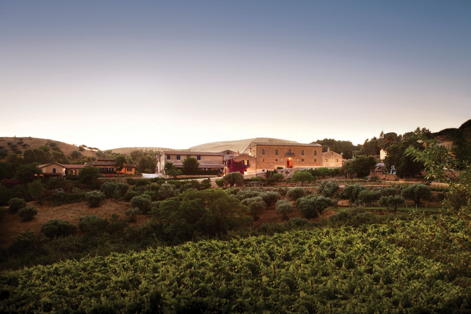 A Sustainable Winery In The Heart of Sicily