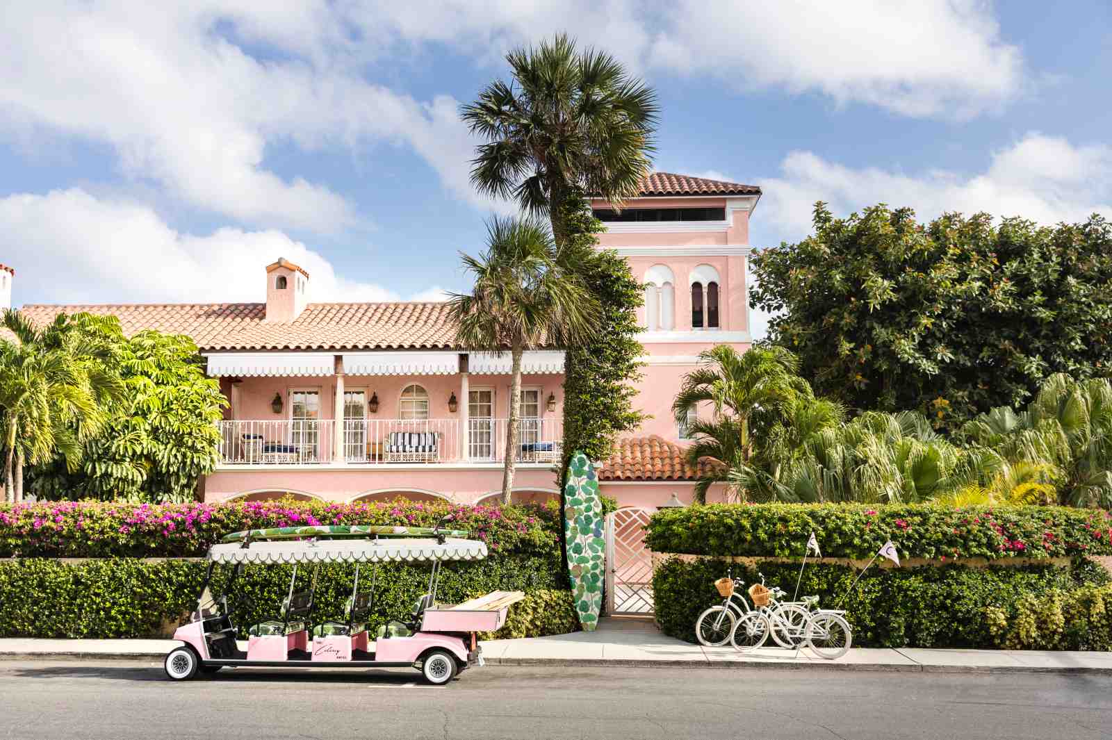 Pink Power: The Colony Hotel, Palm Beach
