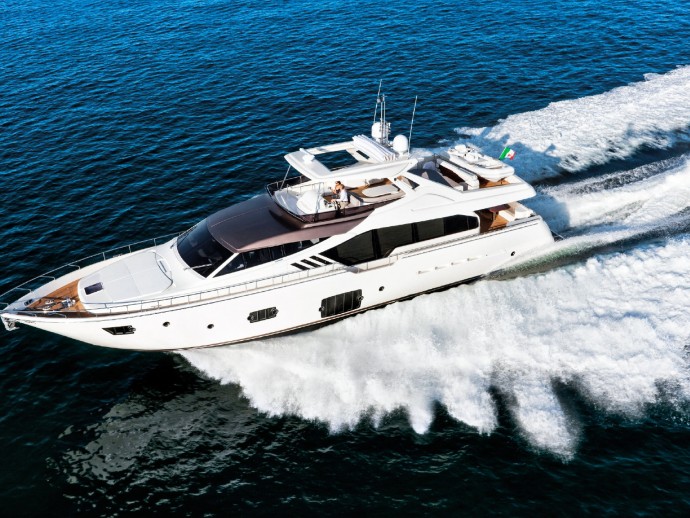 Ferretti Debuts 870 ‘Tai He Ban’ Yacht With Asia-Pacific in Mind